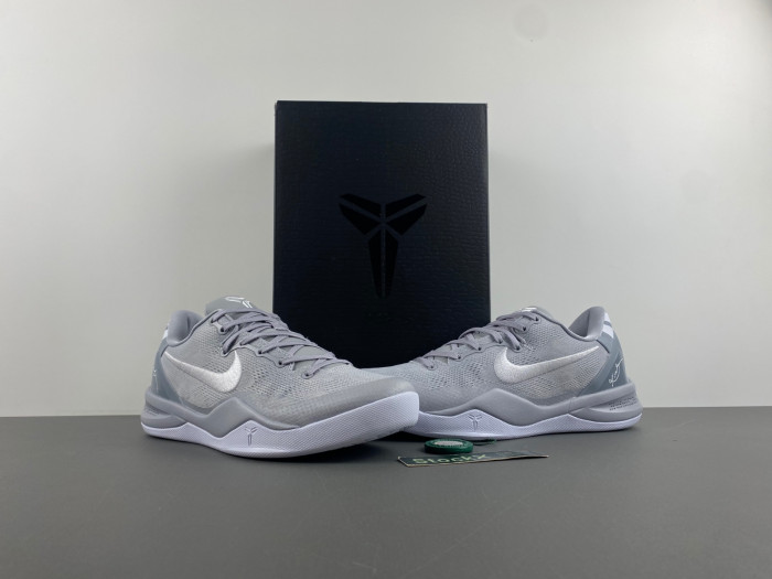 nike kobe 8 protro “wolf grey” hf9550-002