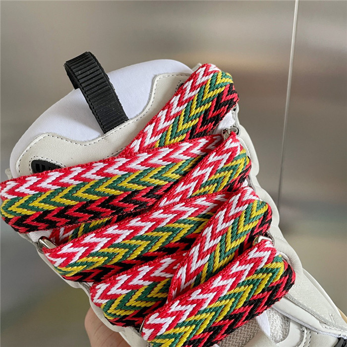 lanv1n leather curb sneakers