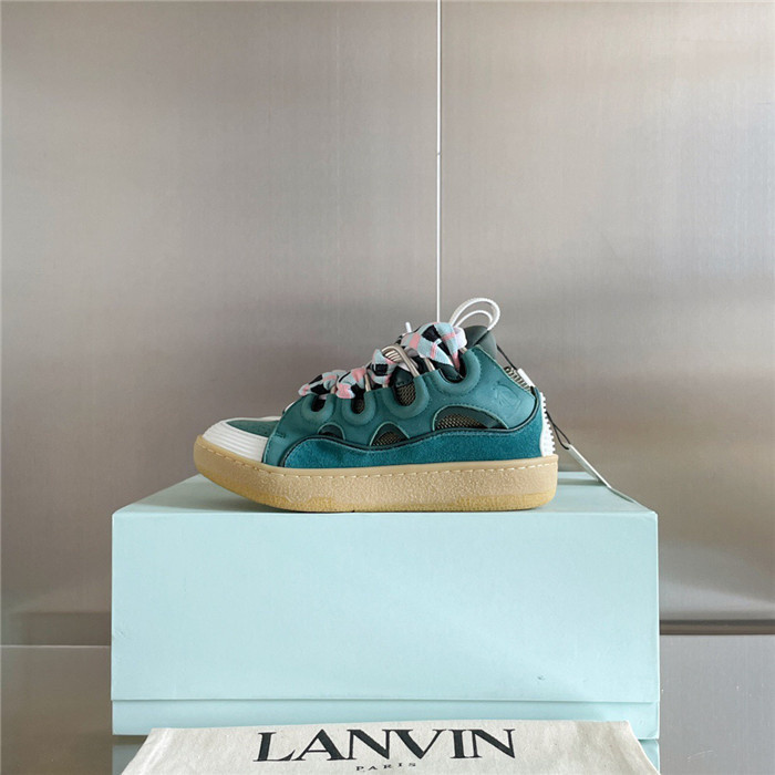 lanv1n leather curb sneakers