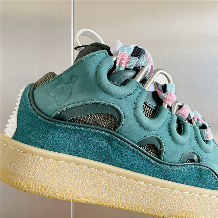 lanv1n leather curb sneakers