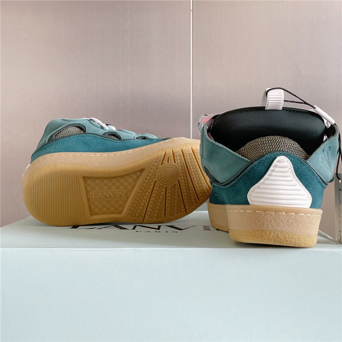 lanv1n leather curb sneakers