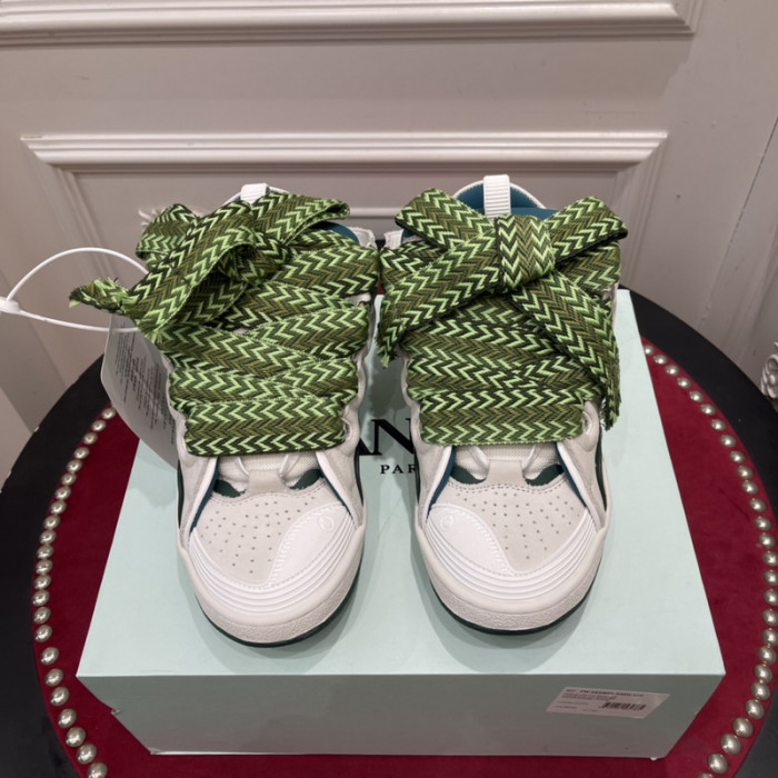 lanv1n leather curb sneakers