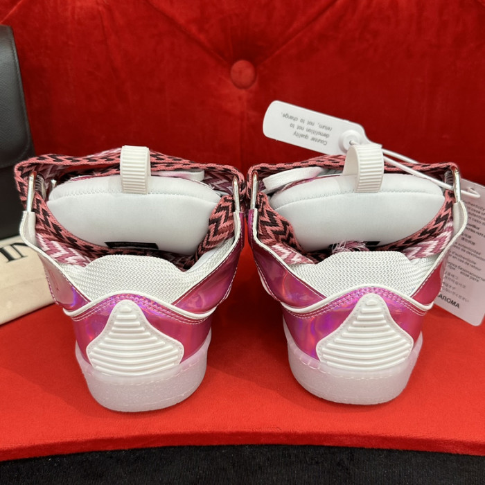 lanv1n leather curb sneakers