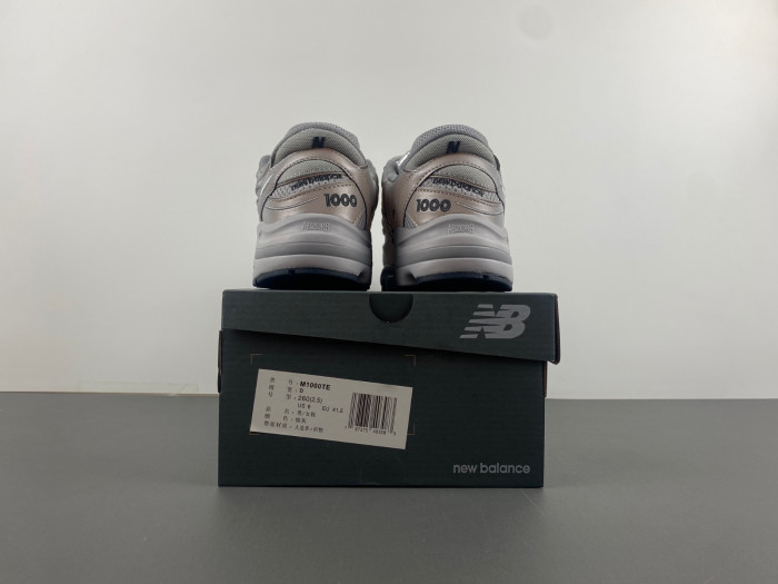 new balance 1000 silver reflective m1000te