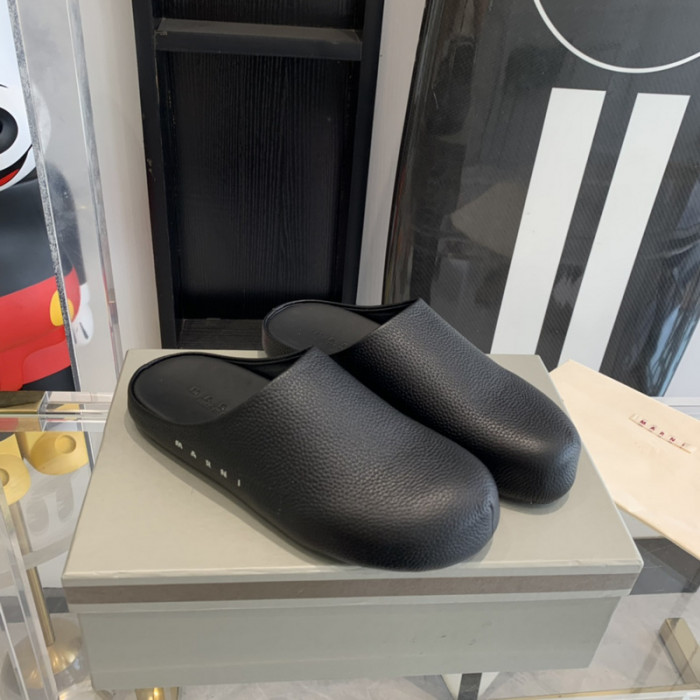 marni fussbett sabot loafers