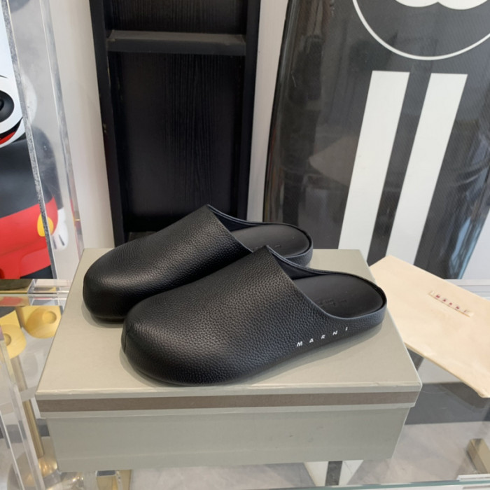 marni fussbett sabot loafers
