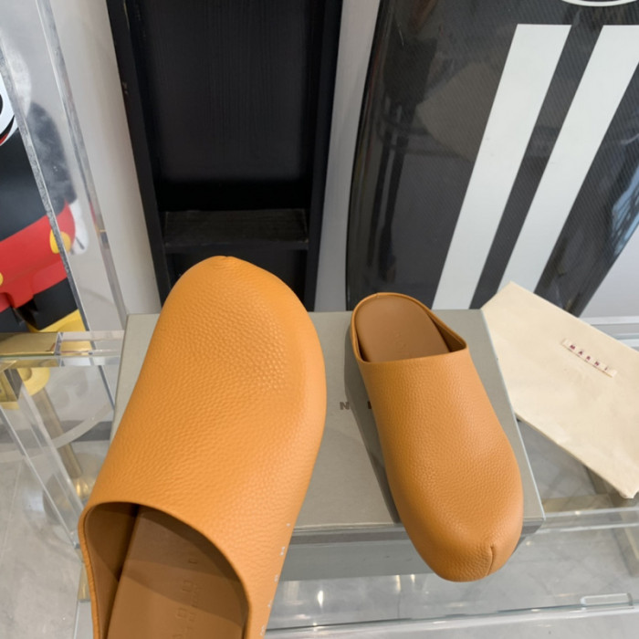marni fussbett sabot loafers