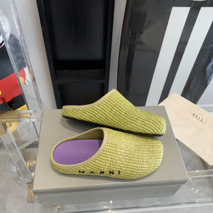 marni fussbett sabot loafers