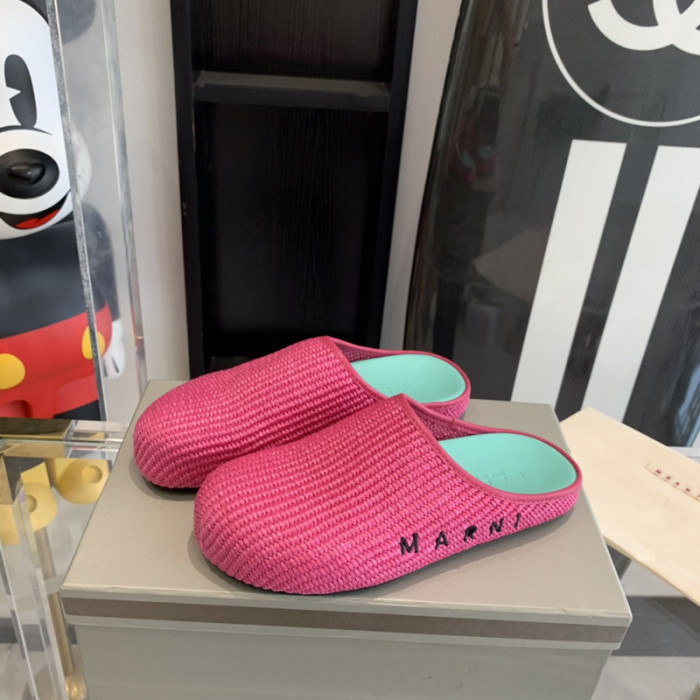 marni fussbett sabot loafers