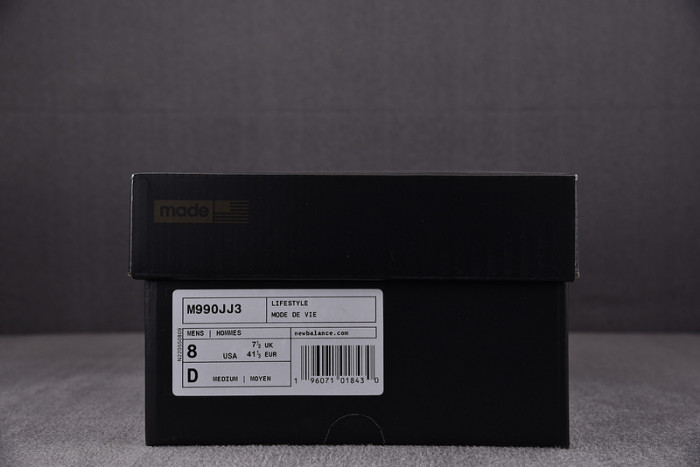 new balance 990v3 jjjjound brown black m990jj3