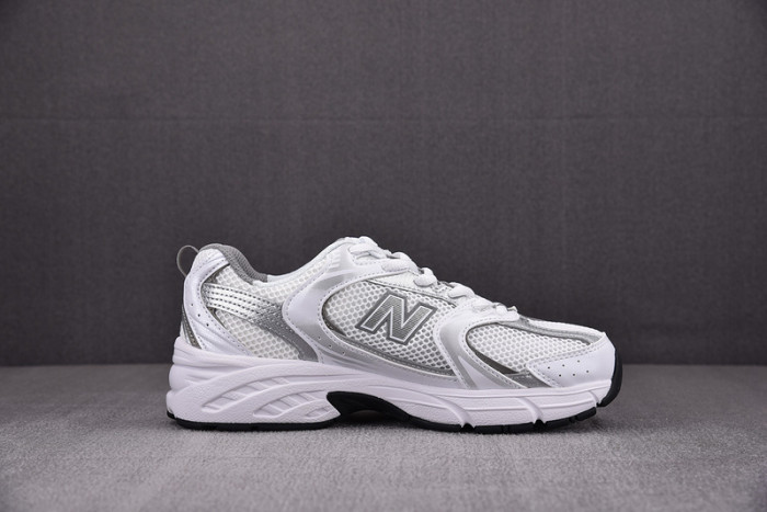 new balance 530 white silver metallic mr530ad