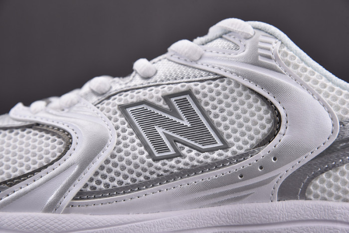 new balance 530 white silver metallic mr530ad