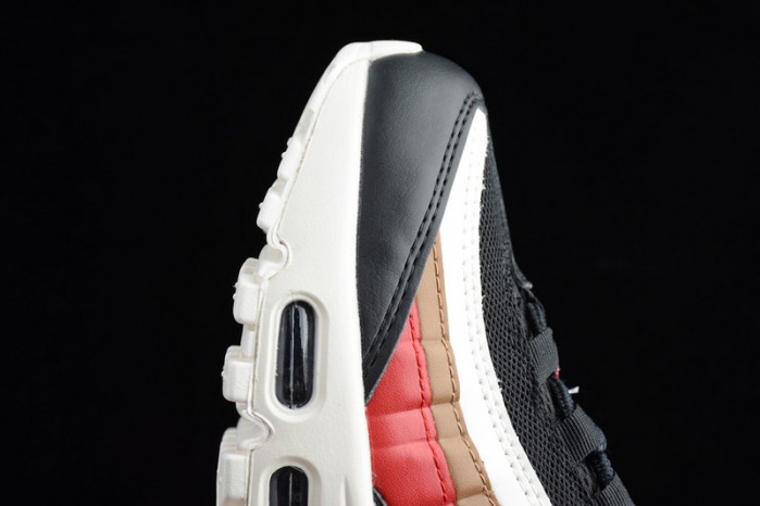 nike air max 95 “pull tab” pack black/ sail-ale brown-gym red aj4077-002