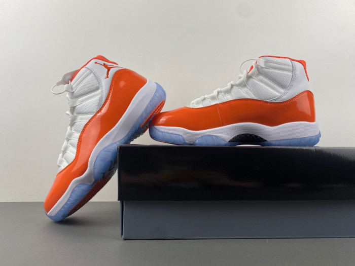 air jordan 11 retro orange