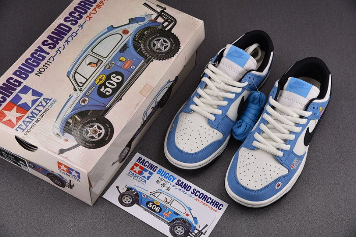 nike sb dunk low "racing buggt sand scorchrc" tg1391-506