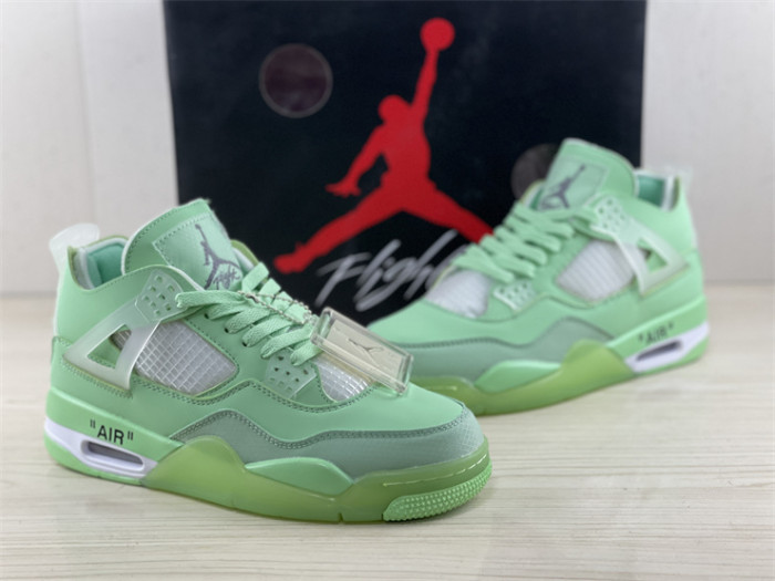 of x wmns air jordan 4 green