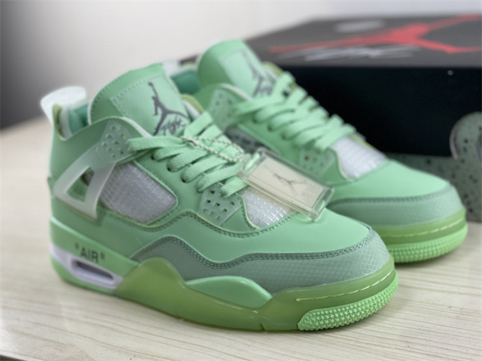 of x wmns air jordan 4 green