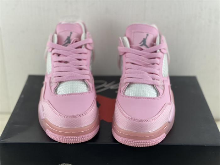of x wmns air jordan 4 pink